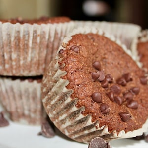 2.2g net carb Double Chocolate Chip muffins