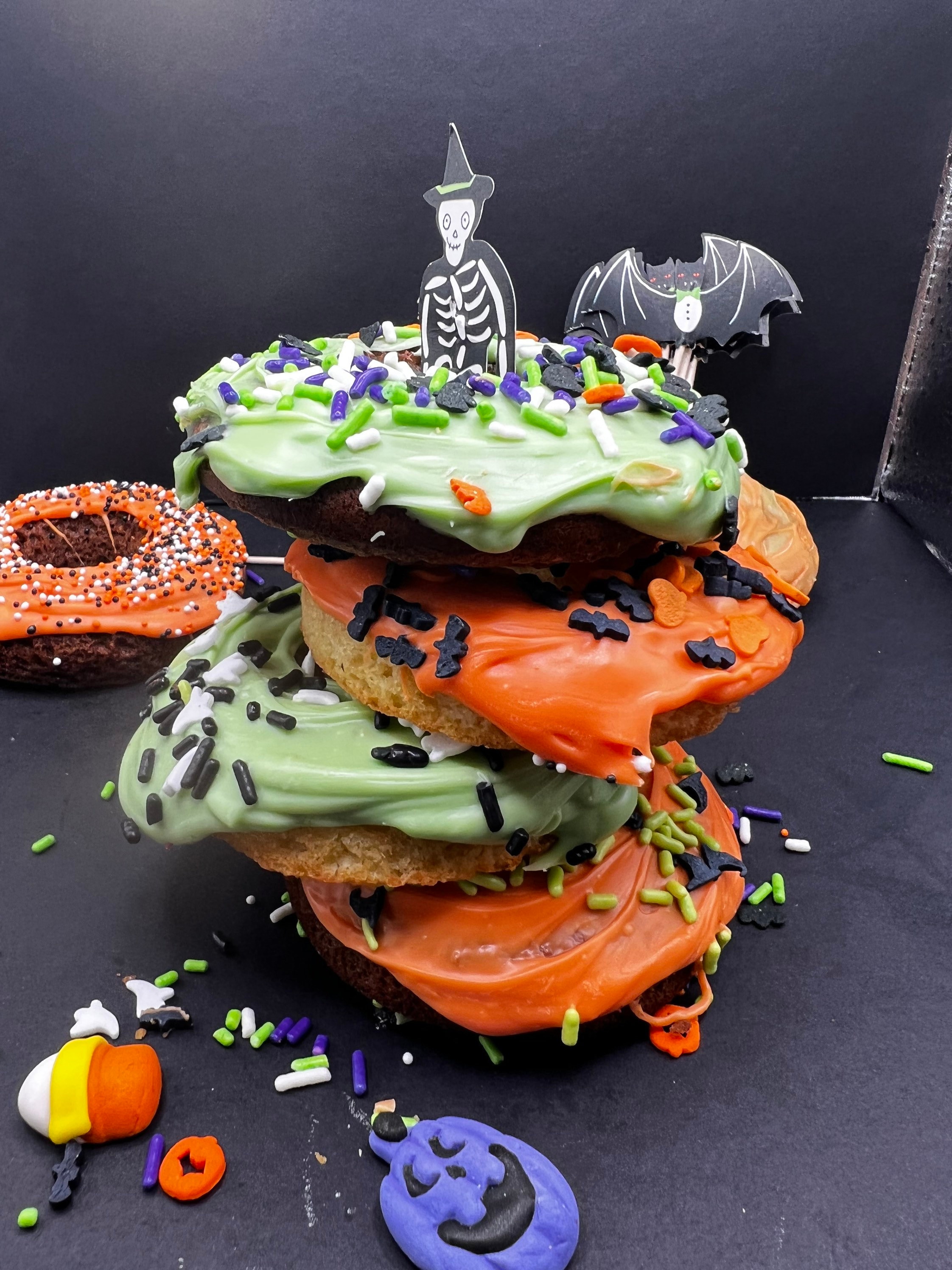 Halloween Edition- Keto/gf donuts