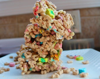 Lucky Charms Rice Krispy Treats