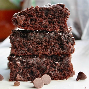 LOW FAT Fudge Brownies