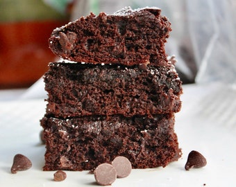 LOW FAT Fudge Brownies