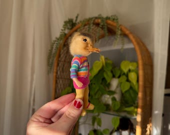 discounted Duckling Taxidermy Doll
