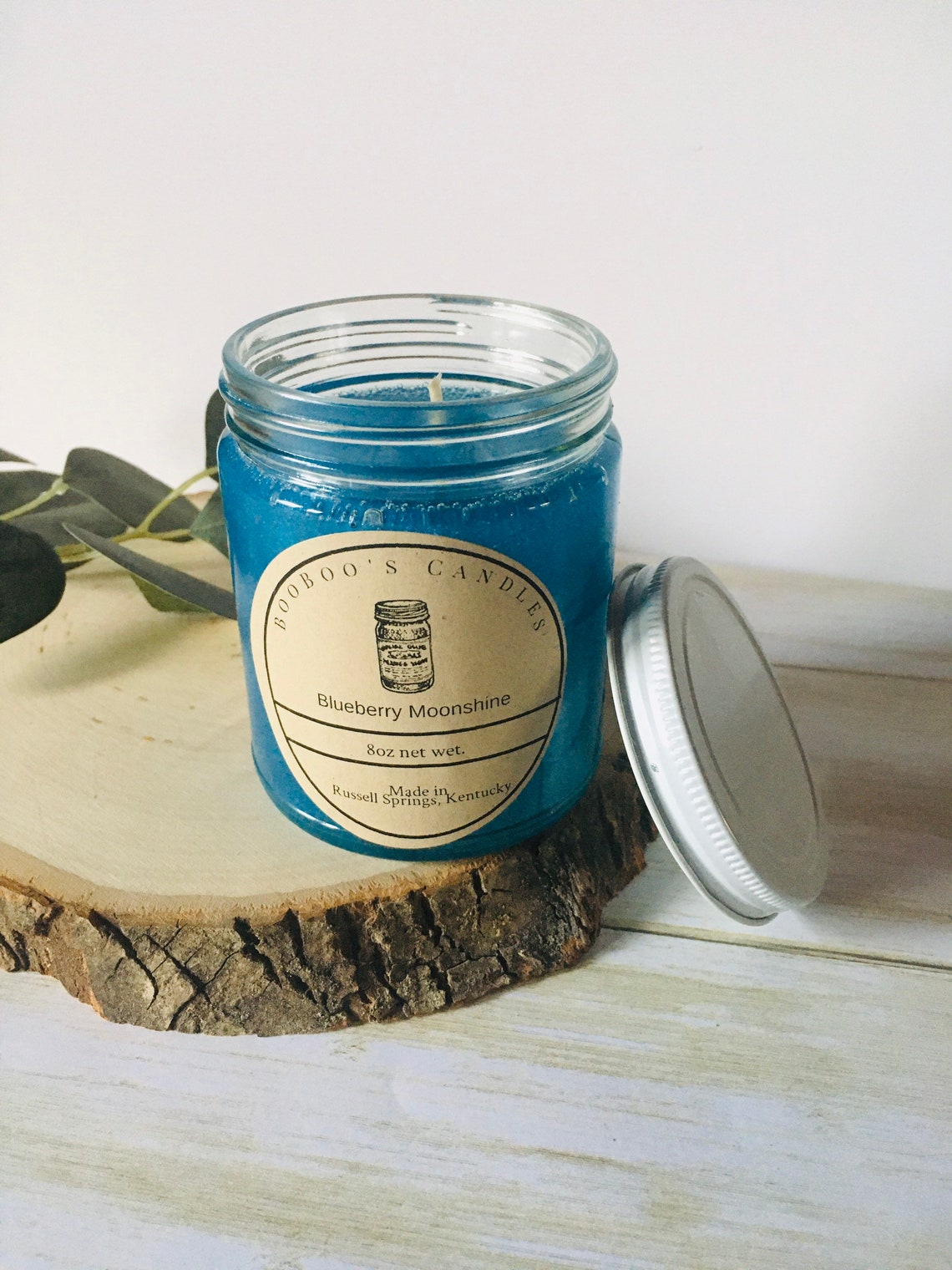 Blueberry moonshine candles gel candles moonshine candles Etsy