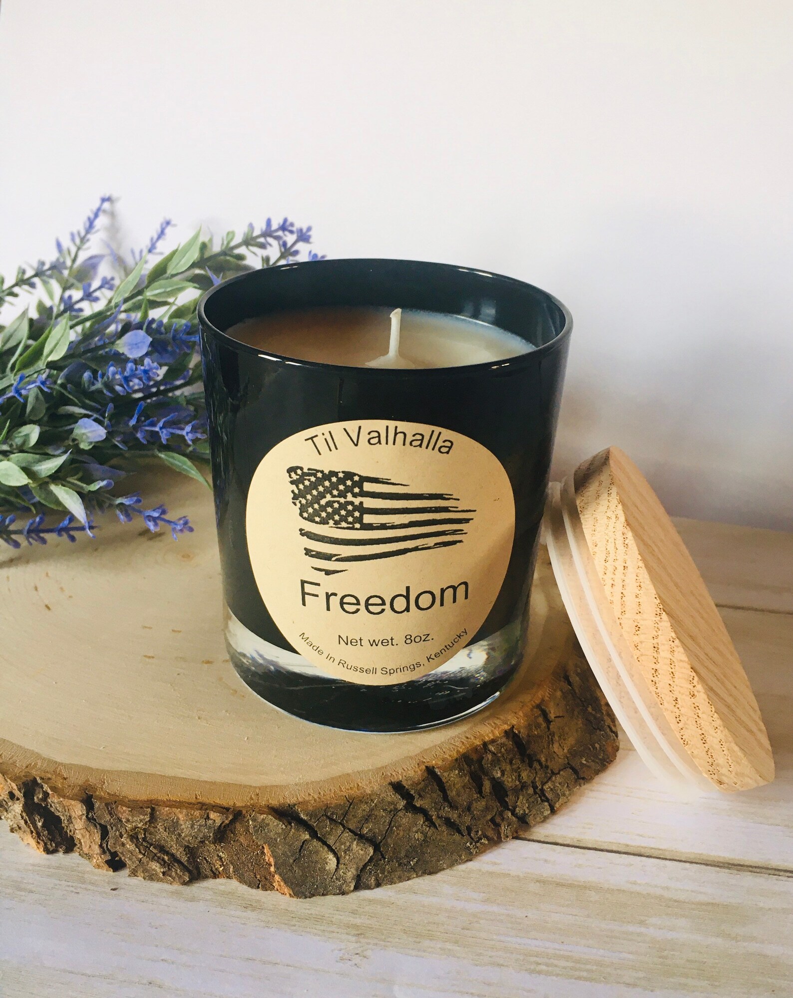 Soy candles Freedom candles veteran candles gifts for her Etsy