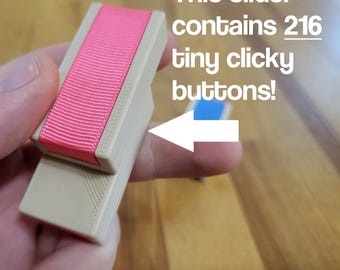 The Pico Crunch - Tiny Magnetic Slider with 216 tactile buttons
