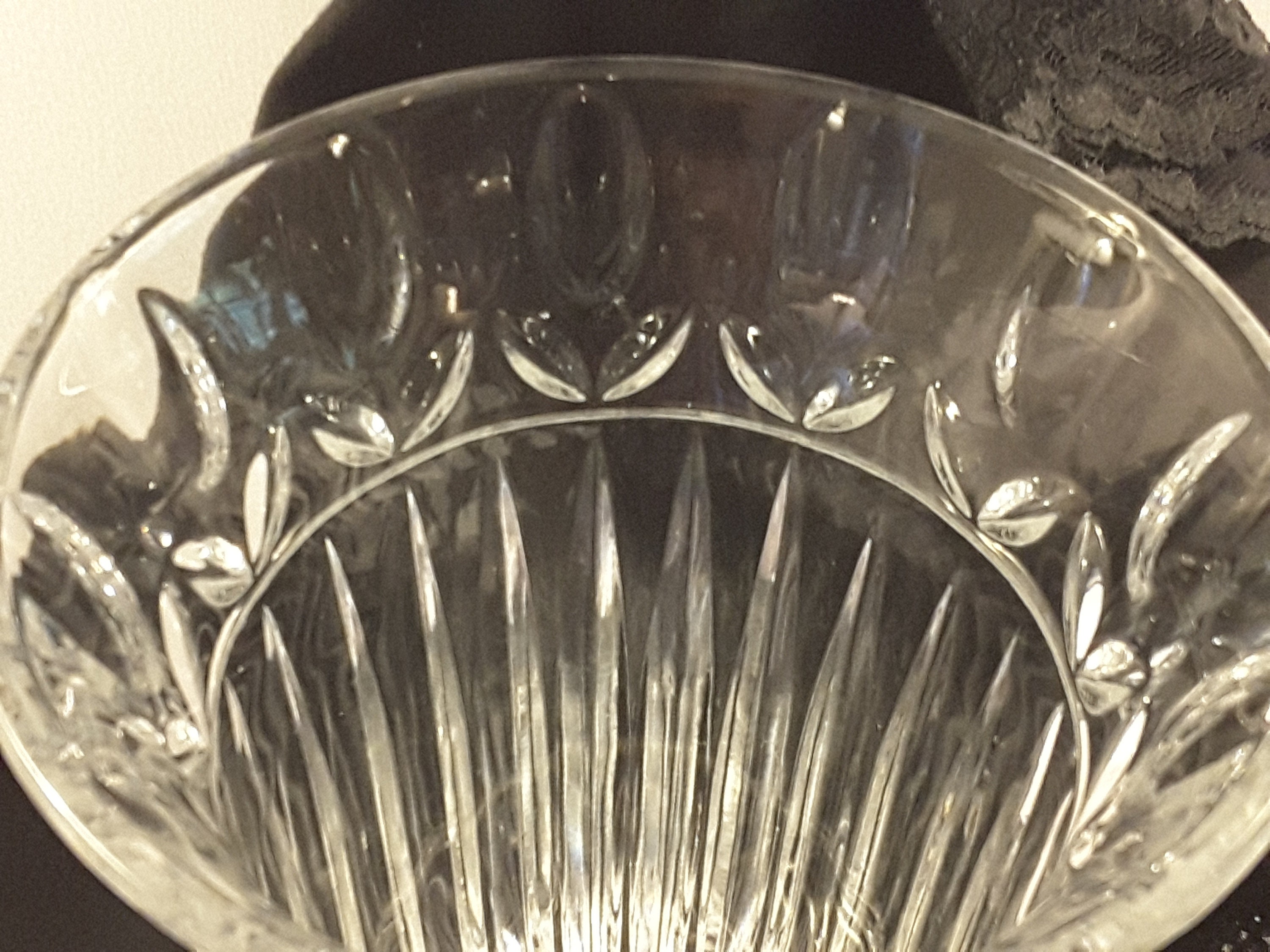 Block Crystal Tulip Vase Crystal Vase With Tulip Garden Etsy