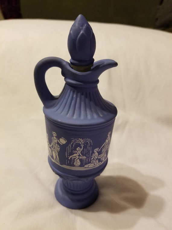 Vintage Collectible Bottle By Avon; Avon Bird of Paradise Perfume Bottle; Grecian Style Avon Bottle