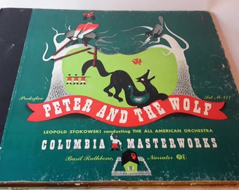 1940's Peter and the Wolf LP SET