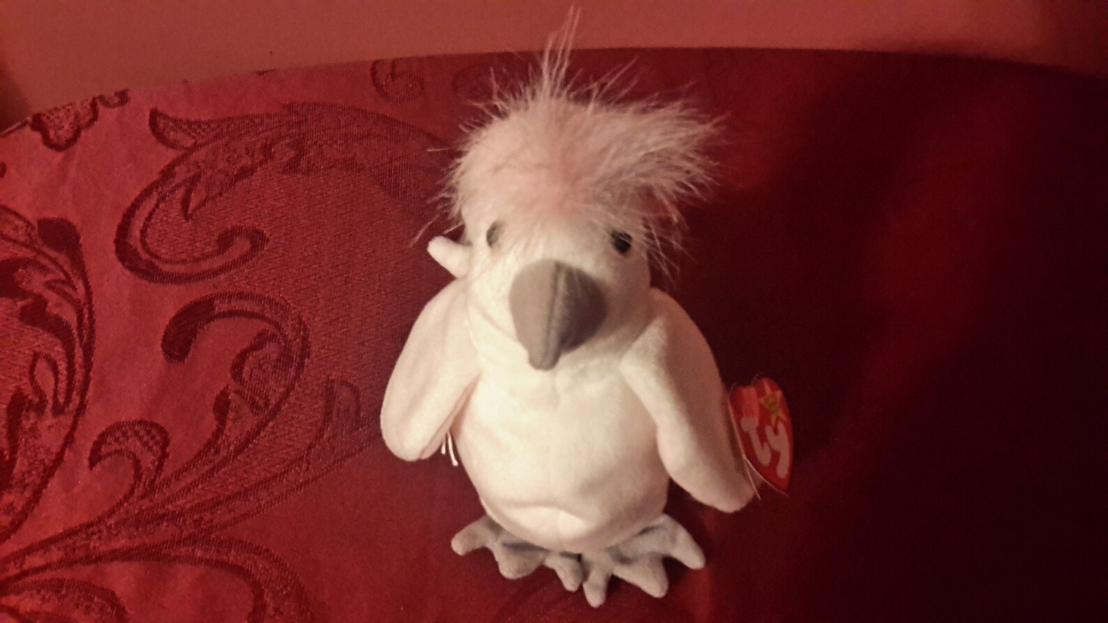 Kuku Beanie Baby Original Kuku the Cockatoo, 1997 Beanie Babies Valuable Beanies Etsy
