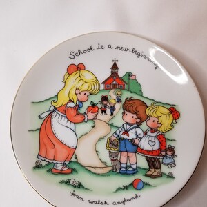 Avon's, School Is A New Beginning, Collectible Plate