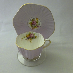 Vintage Teacup and Saucer Set; Foley Cup and Saucer Set