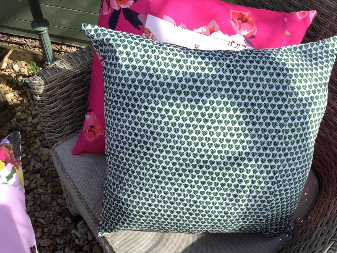 Handmade joules fabric garden cushions home decor Etsy