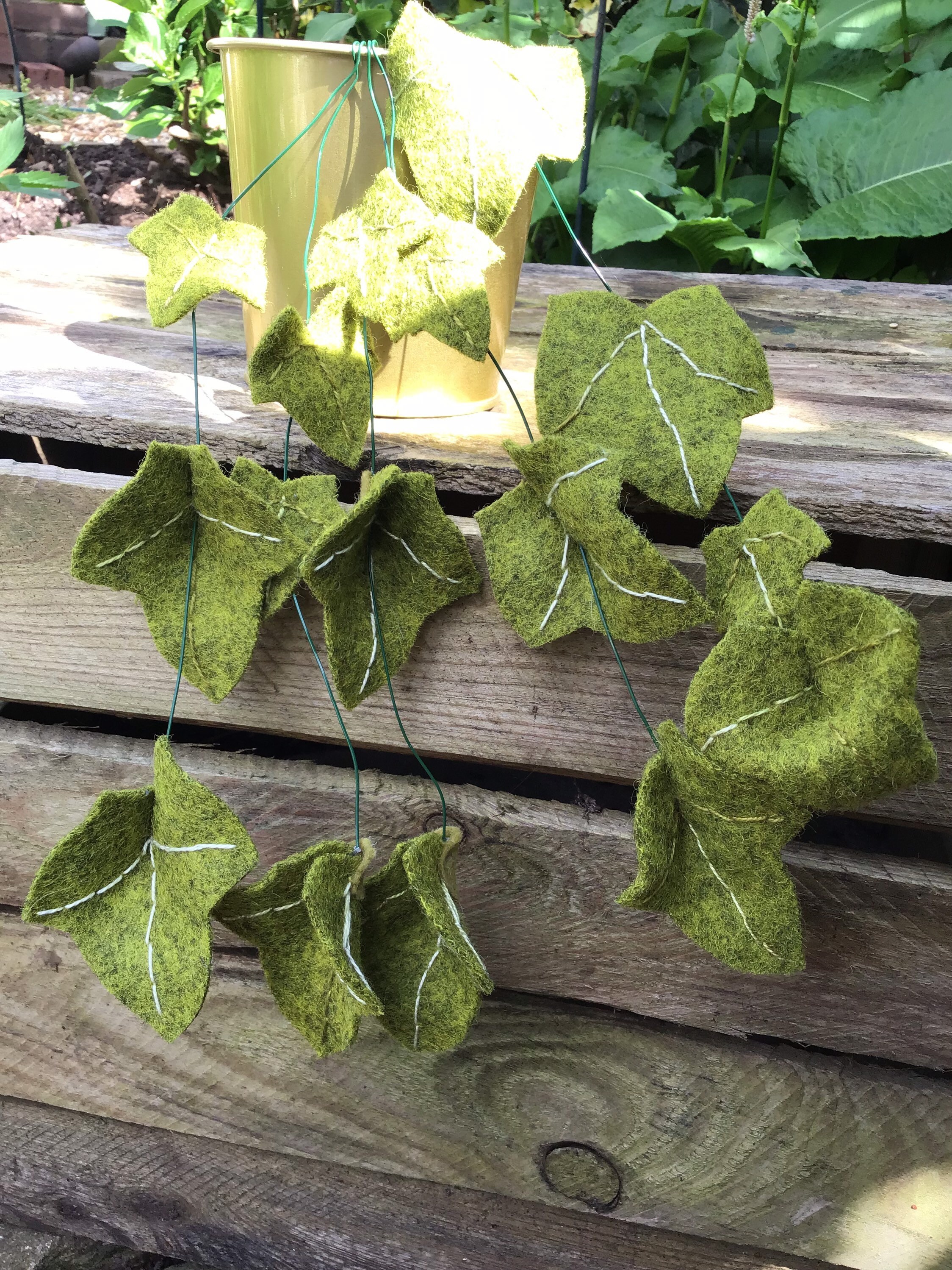 Felt Houseplant Artificial Potted Plant Faux Houseplant Etsy UK