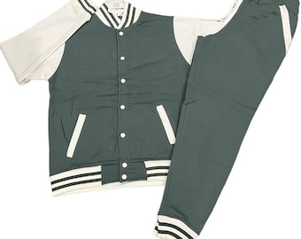 Conjunto de jogger de sudadera verde para mujer regalo para su conjunto de chándal verde para mujer