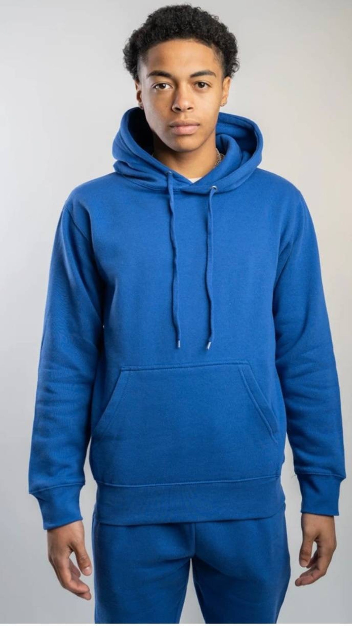 Mens Blue Sweatsuits Mens Blue Hoodie Mens Blue Joggers Mens Etsy