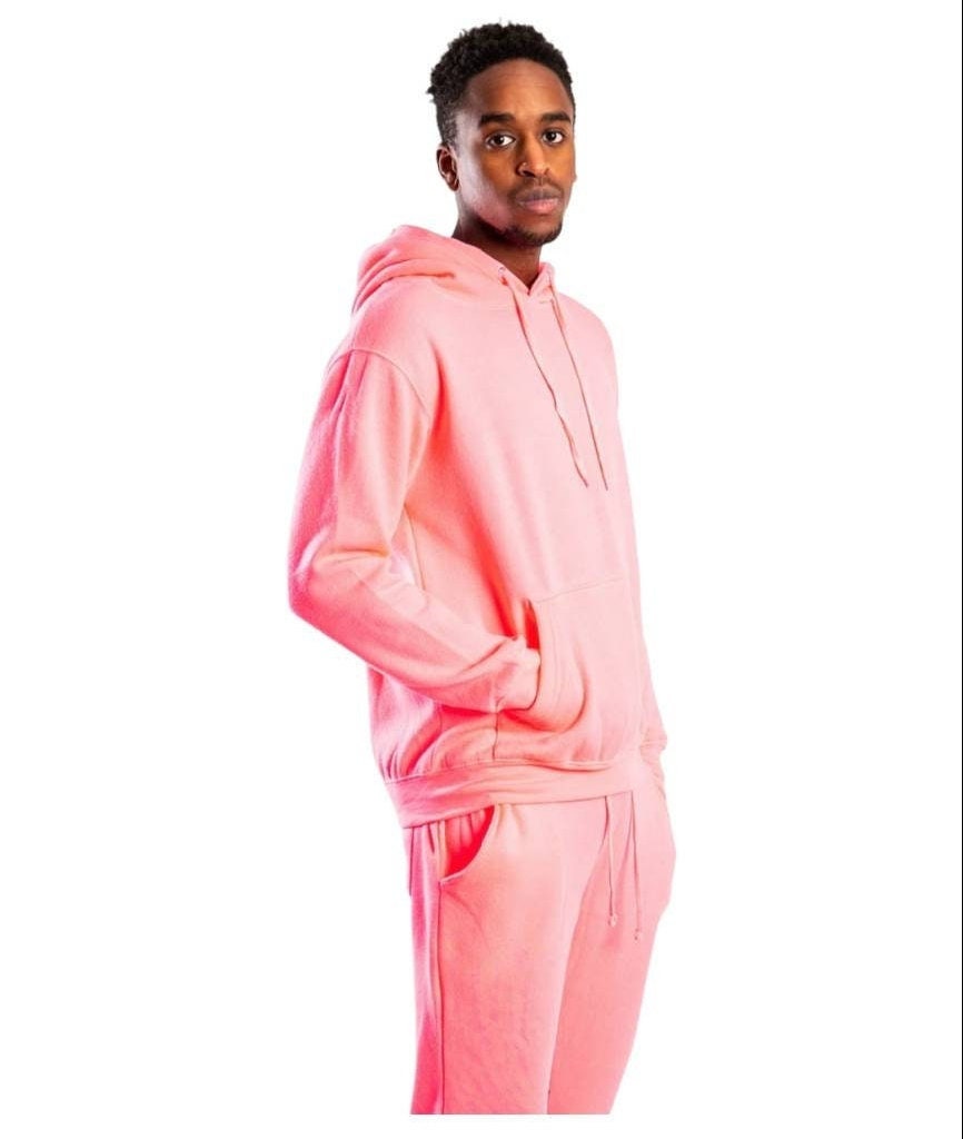 PInk tracksuit hoodie custom unique creative special hoodie and pants