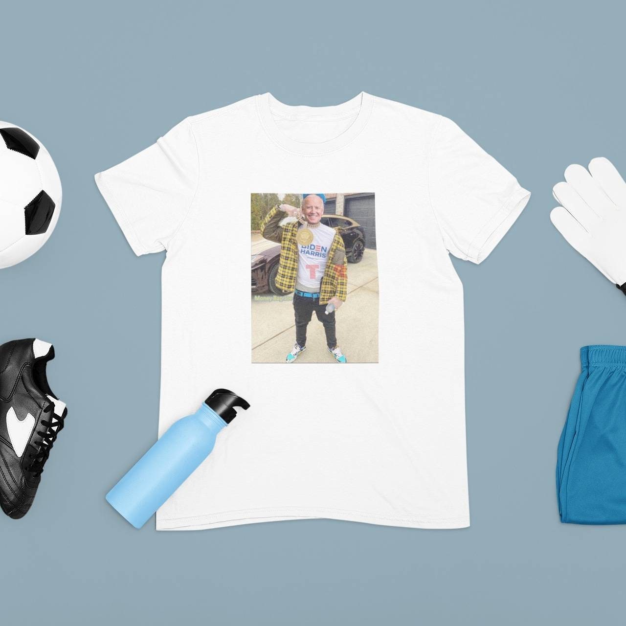 Buy Joe Biden Money Bag Joe Tshirt Funny Tshirt Meme Tshirt Short