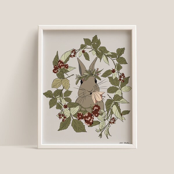 Blackberry Rabbit - Etsy