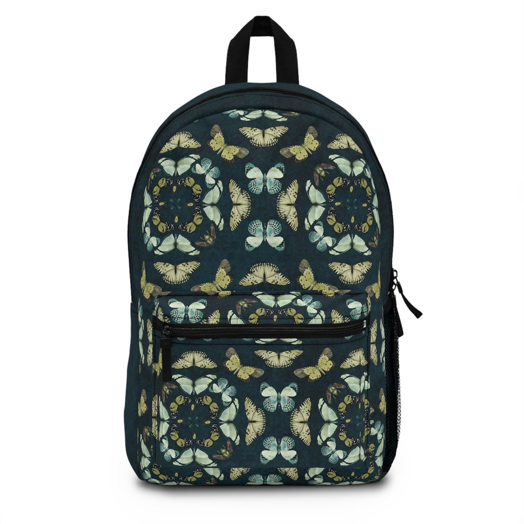 Green Insects Backpack/butterfly Backpack/beautiful Bugs Backpack ...