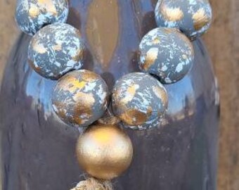 Oyster shell blessing beads, welcome beads, bottle beads