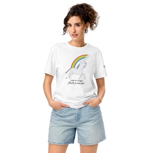 ユニセックス ミッドライト 大人向けユーモアTシャツ