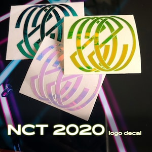 NCT 2020 logo decal for lightsticks, journals, deco, chargers, etc.