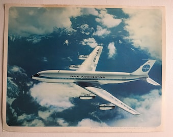 HARTFORD Connecticut TWA Airlines 707 Boeing 777 Poster Pin Up Art Print 251