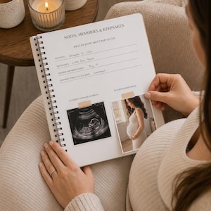 Personalized Pregnancy Journal | Weekly Keepsake for Expecting Moms image 7