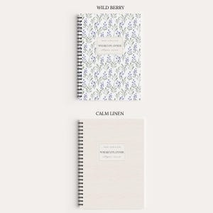 Personalized Mom Planner | Weekly Monthly Organizer | Custom Name Cover | Stay at Home Mom image 4