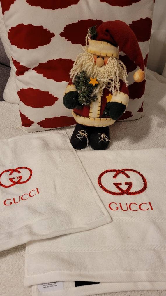 gucci towel set