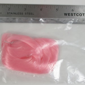 Nylon Custom FULL SIZE Hair HQ Petal Pink HQG1C Retro Type For Dolls Ponies & Projects 1 Hank