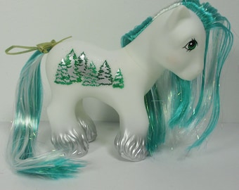 Holiday HQG1 Evergreen Winter Big Brother Boy Classic Custom Pony Brushable Silver White Toy Doll