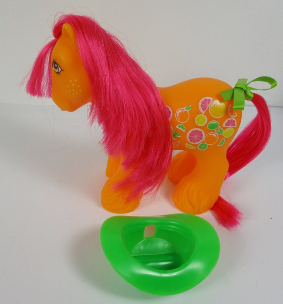 HQG1 Classic Custom Pony Citrus Squeeze Farmer Boy Brother Orange