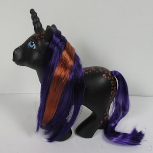 HQG1C Unicornio G1 con manchas de leopardo color cobre oscuro - Juguete de estilo clásico retro personalizado