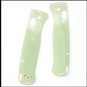 Benchmade Bugout Custom Ghost Jade G10 scales
