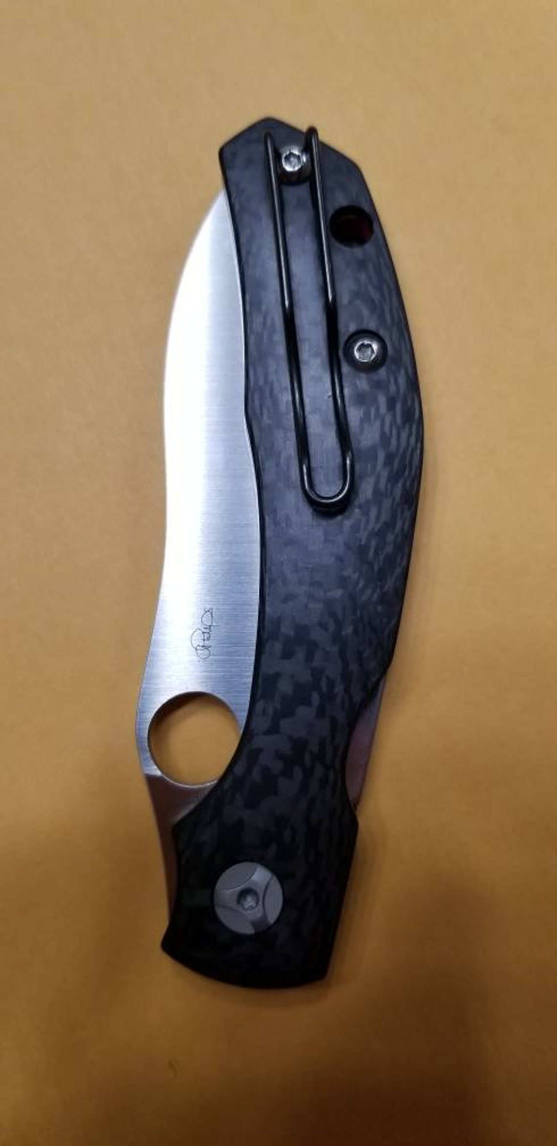 Spyderco Black Wire Clip Deep Carry Pocketclip Replacement Etsy