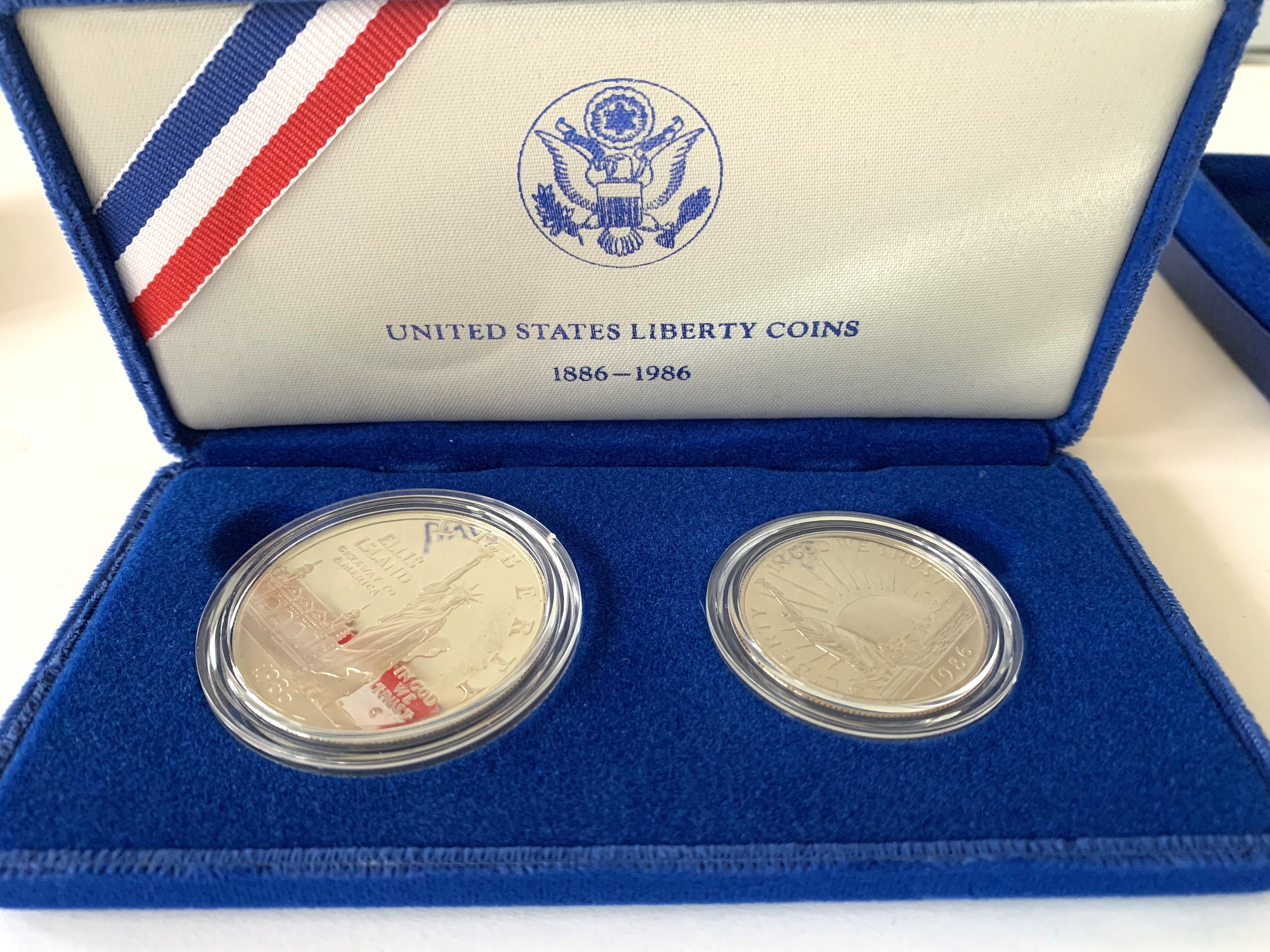 1986年 エリス島記念コイン 4枚セット Ellis island 1986 liberty coin - Etsy 日本