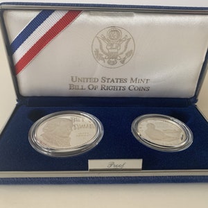 1993 Bill of Rights Coin Set