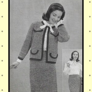 Vintage 1950&#39;s Checkered Suit Pattern