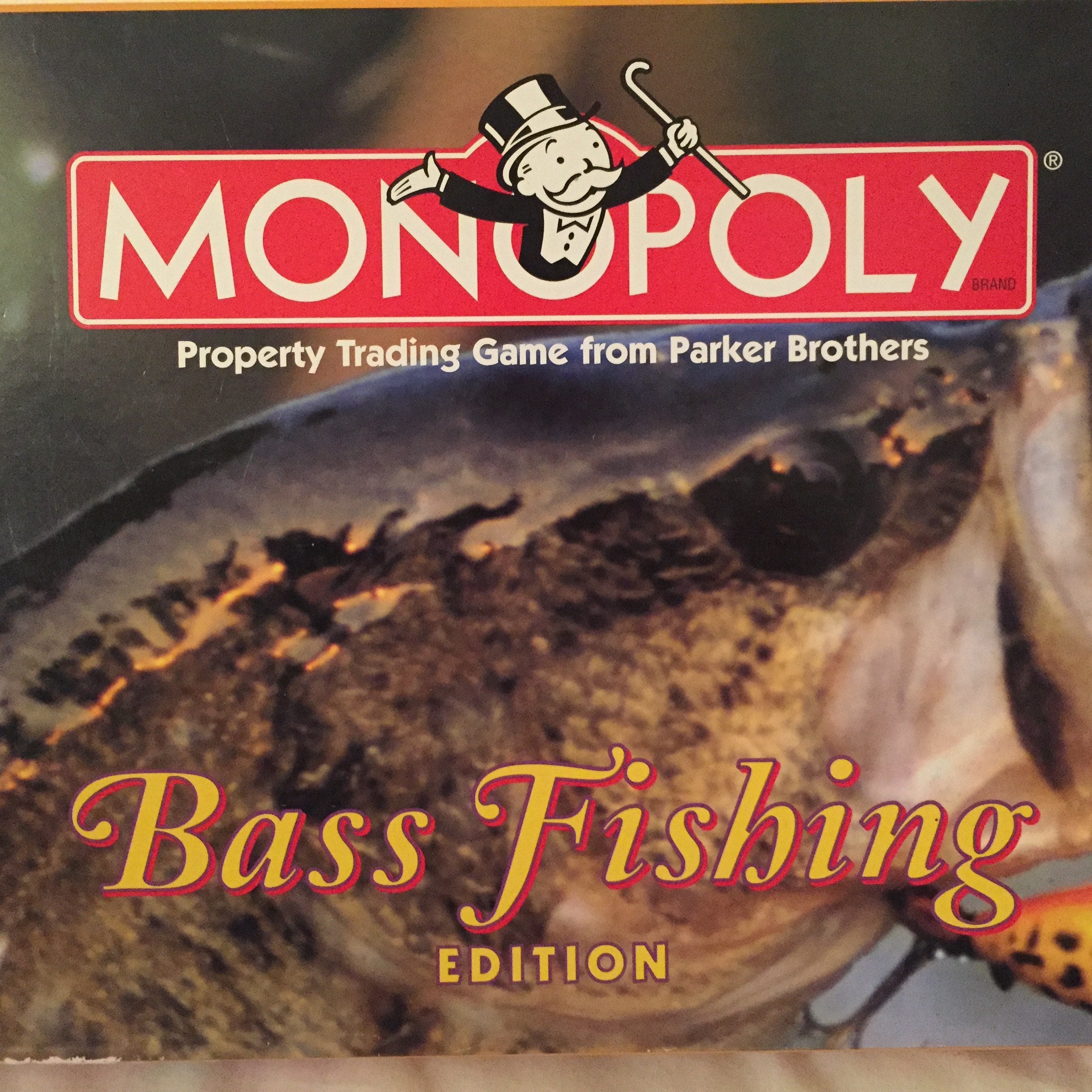 Monopoly Bass Fishing Edition Replacement Green Houses Yellow Hotels Bait  Shops and Marinas