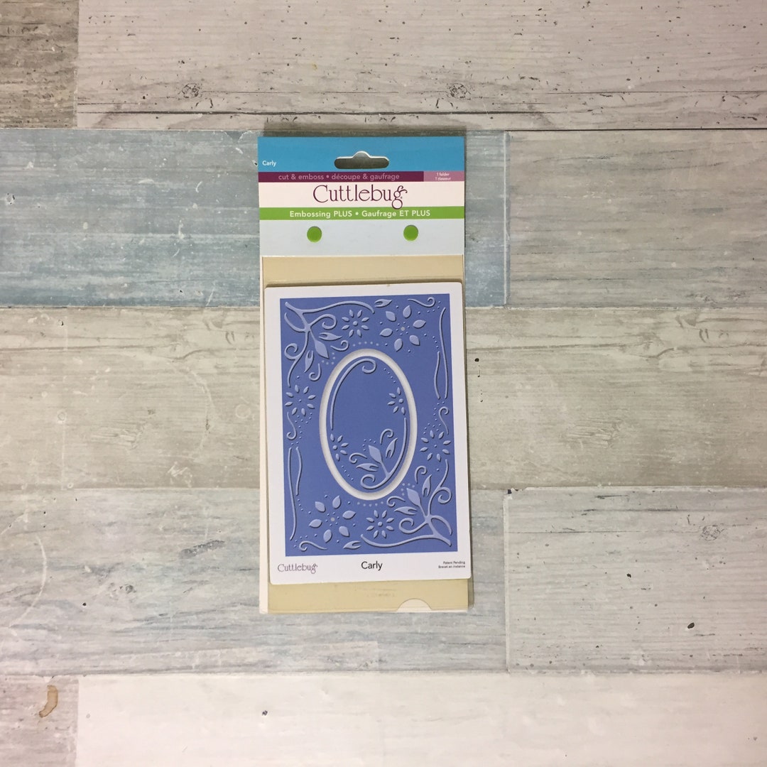 Provo Craft Cuttlebug Embossing Plus CARLY 2000616 Cut and Emboss - Etsy