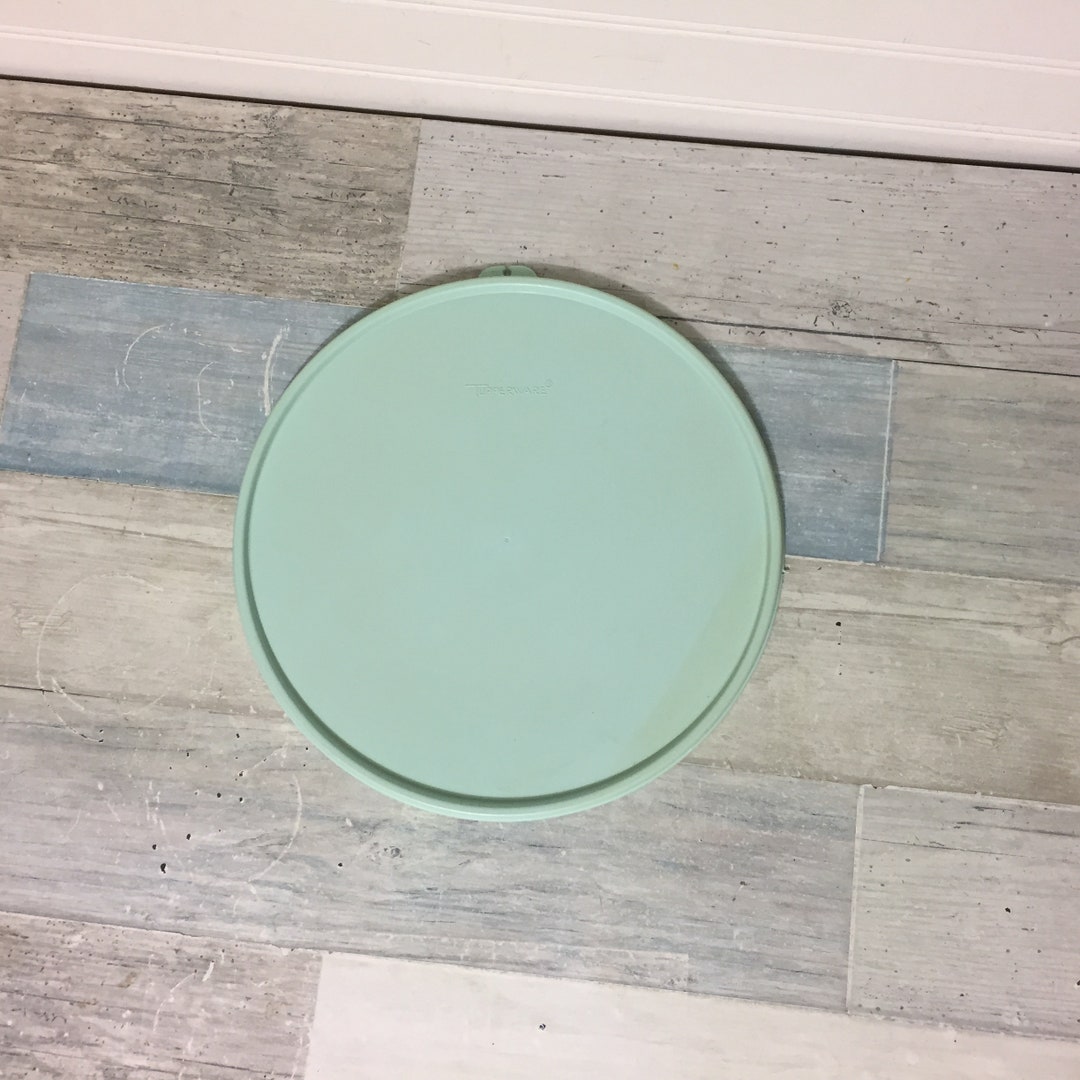 Tupperware Replacement Lid 1832 Seafoam Blue Etsy