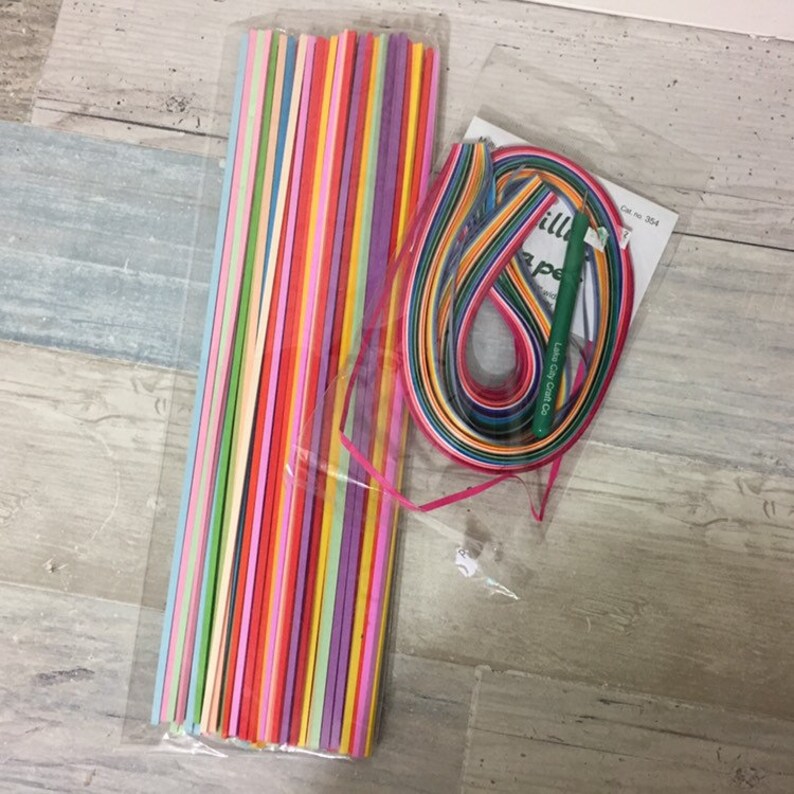 Quilling Supply Lot Patterns Kit Paper Etsy