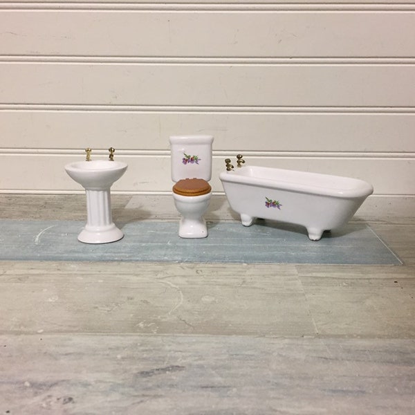 Dollhouse Bathtub Etsy