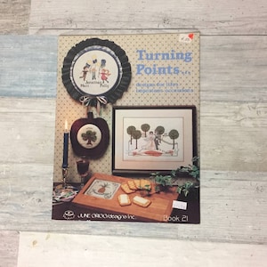 Turning Points Cross Stitch Pattern Leaflet Chart June Grigg Book 21