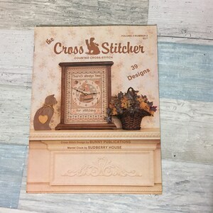 The Cross Stitcher Volume 3 Number 2 Cross Stitch Pattern Booklet Magazine Charts 39 Designs