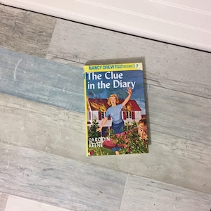 Nancy Drew Mystery Stories #7, The Clue in the Diary, HC Book, Carolyn Keene