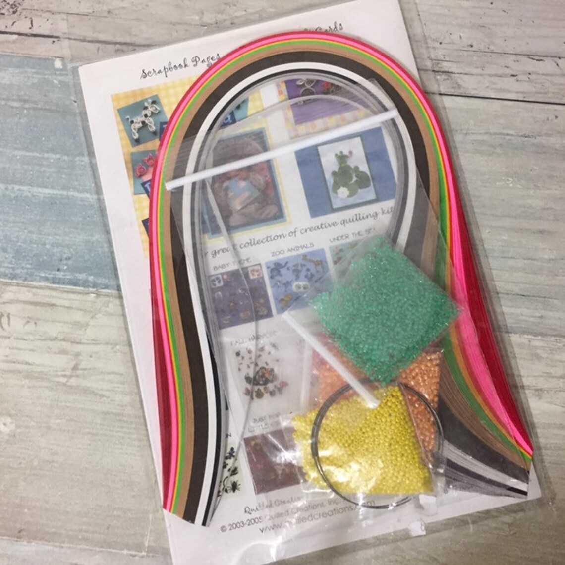 Quilling Supply Lot Patterns Kit Paper Etsy