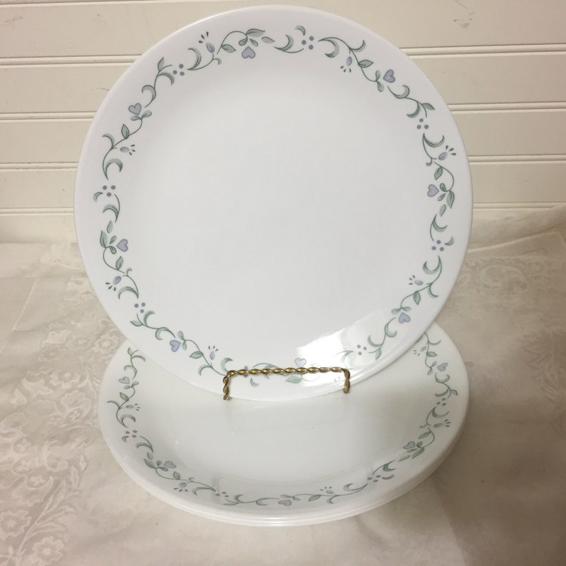 Corelle Country Cottage Dinner Plates Set of 4 Etsy