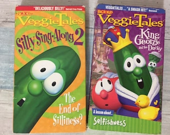 Veggietales Silly Sing-along 2 VHS the End of Silliness